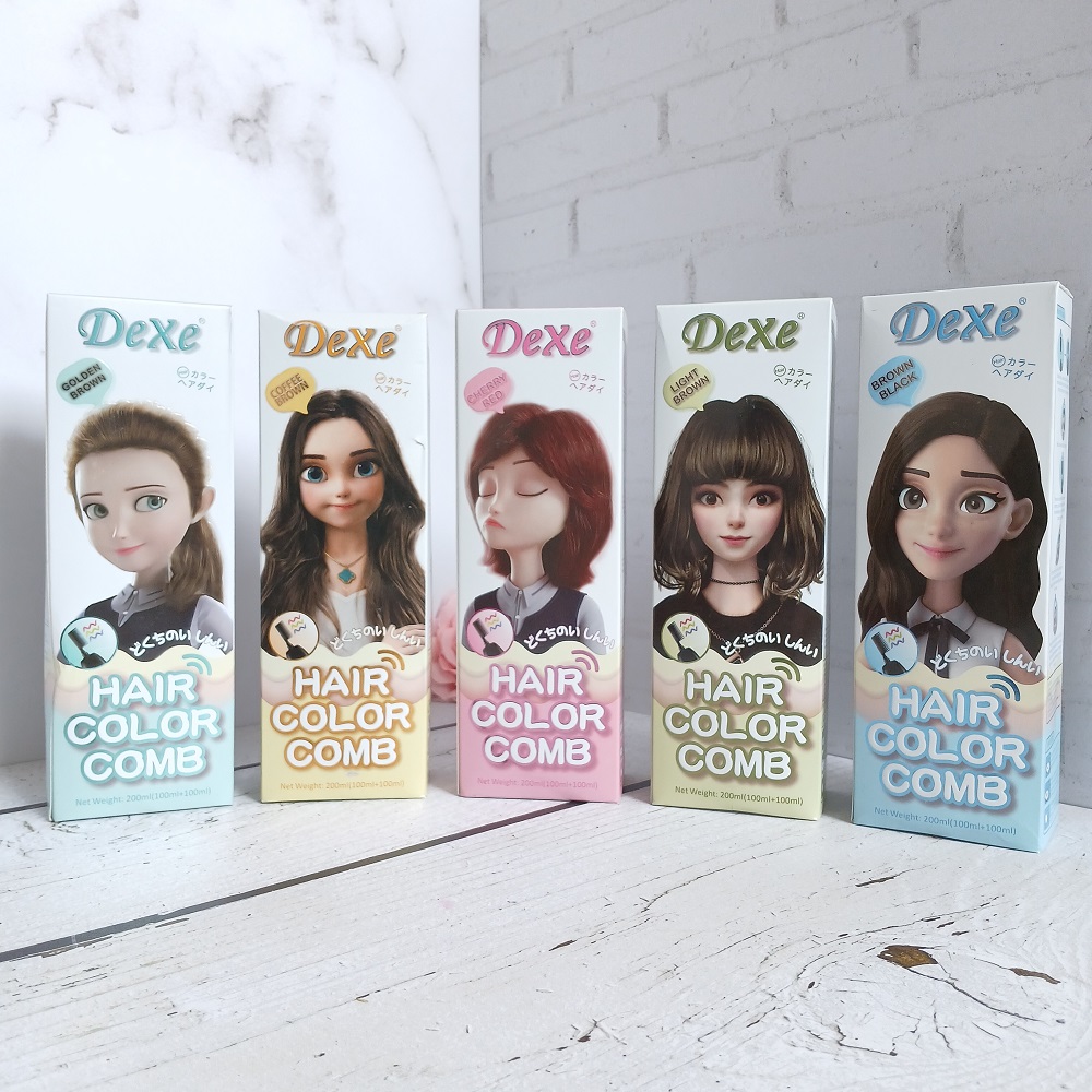 شامپو رنگ گیاهی دکسی