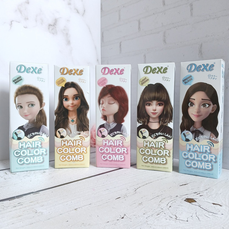 شامپو رنگ گیاهی دکسی