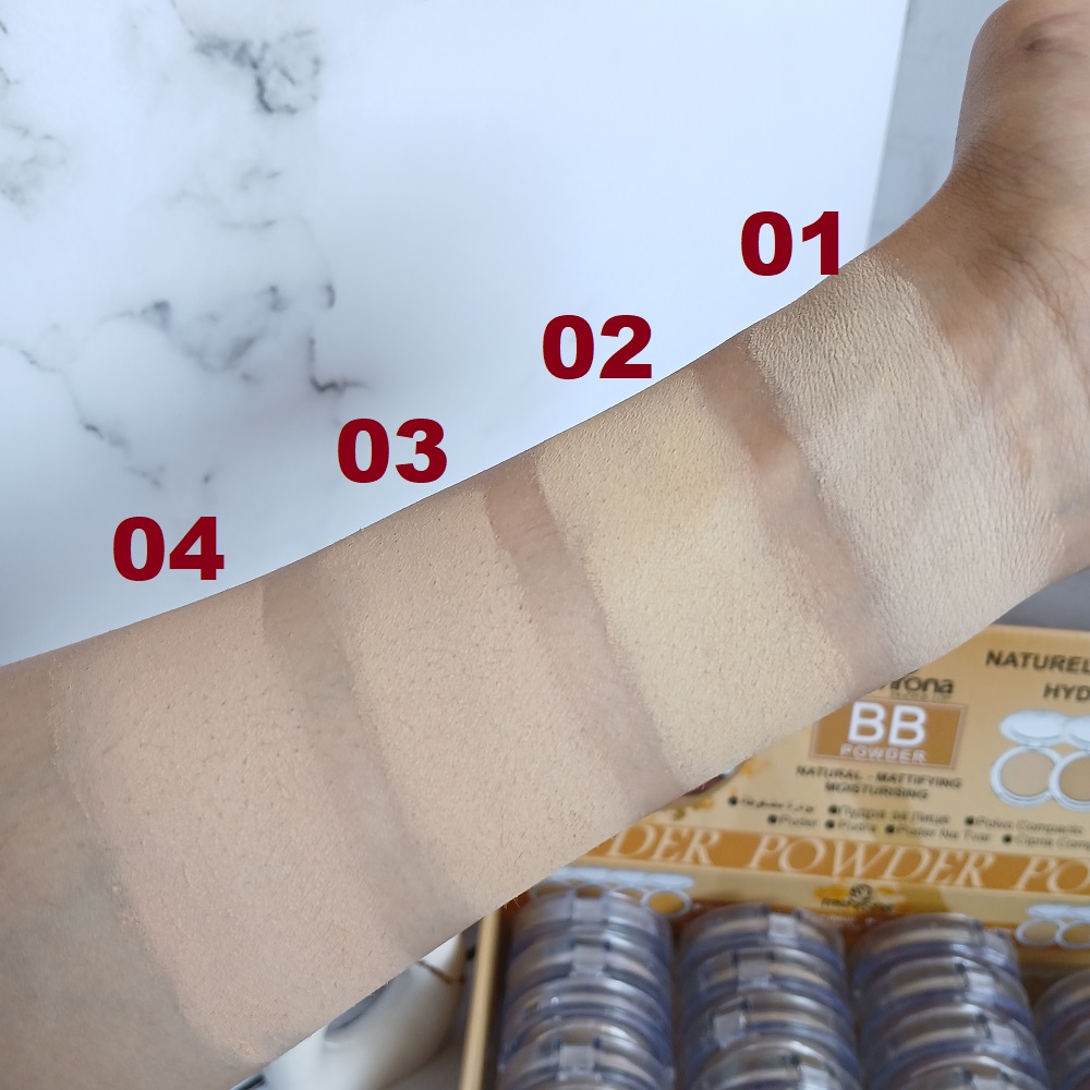 رنگبندی پنکک مهرونا