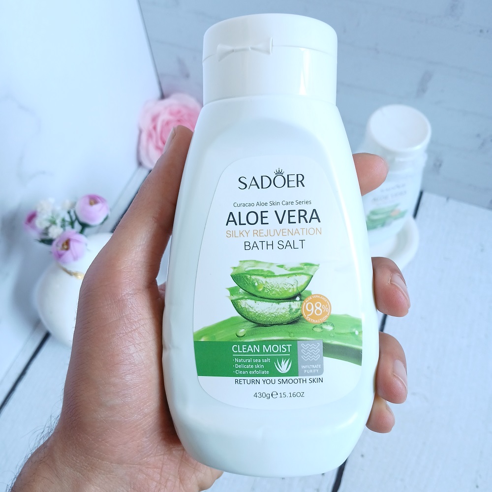 نمک بدن آلوئه ورا سادور (sadoer) 430 گرمی