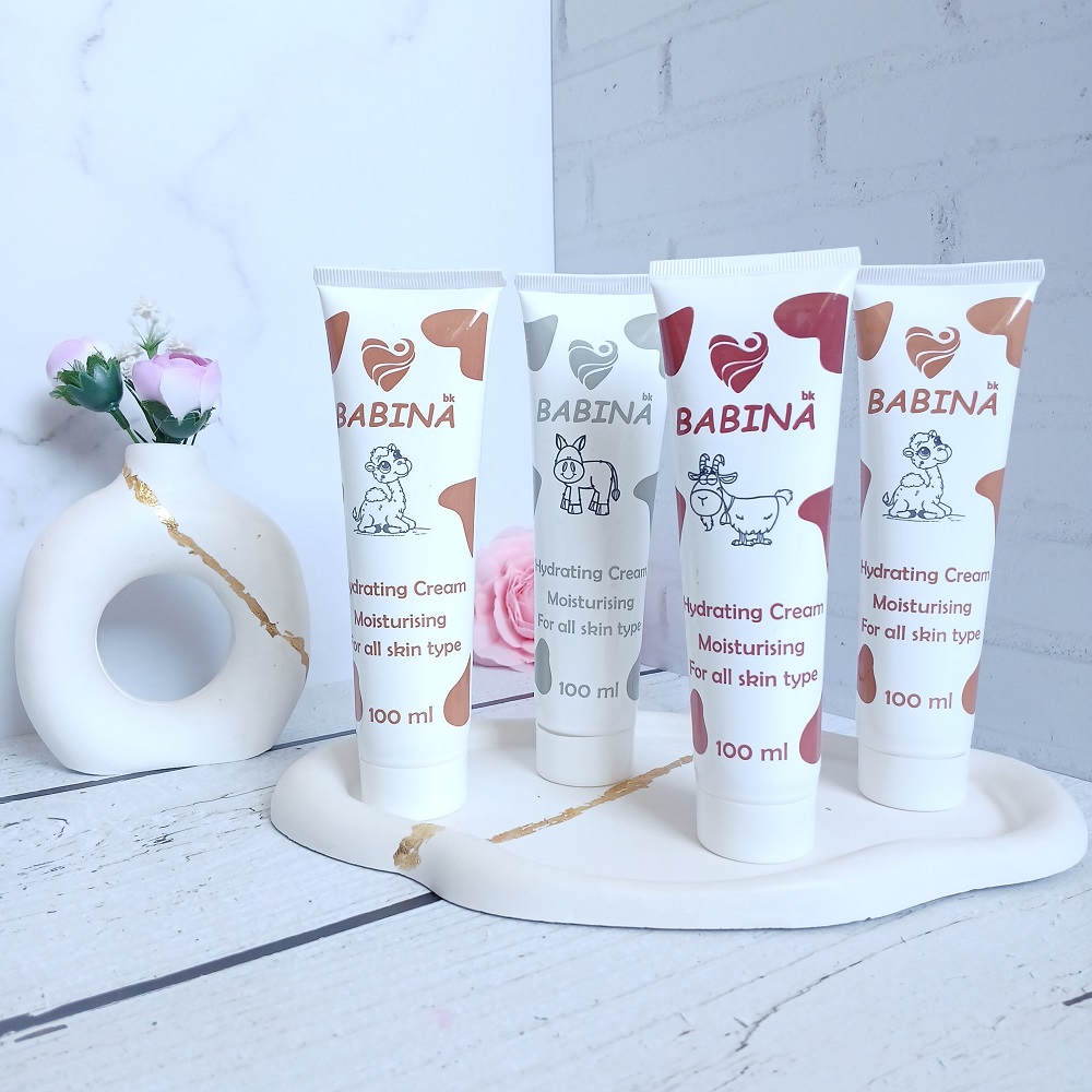 کرم مرطوب کننده و آبرسان دست و صورت بابینا